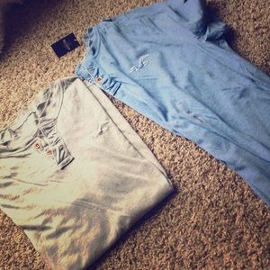 Three HOLLISTER MEN'S shirts